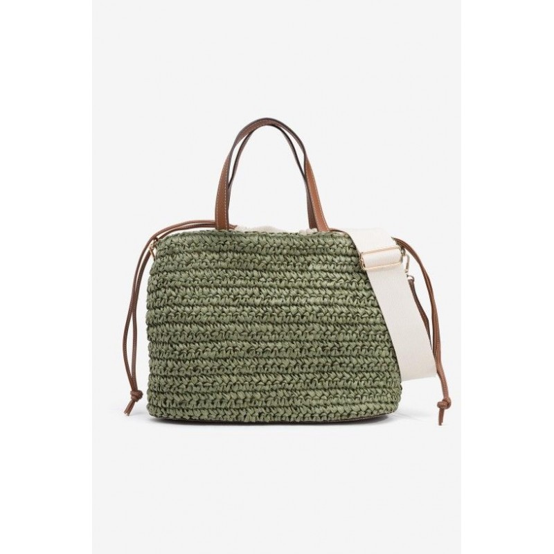 bolso-shopper-tiffosi-efecto-paja-color-verde-bandolera-ajustable-y-extraible-modfelicity