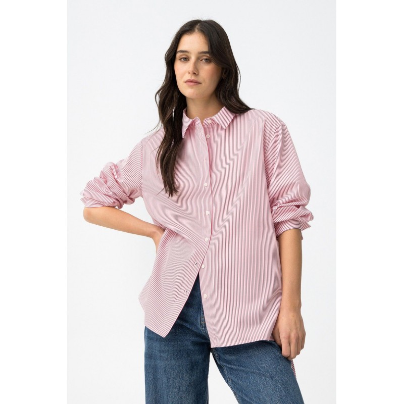 camisa-tiffosi-blanca-con-rayas-rijas-y-lasos-a-los-lados-modlelo