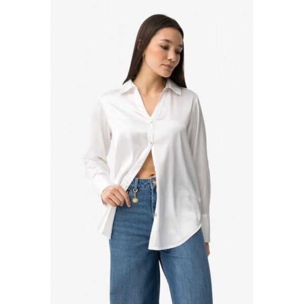 Camisa tiffosi blanca tejido satinada escote pico mod. capricho_2
