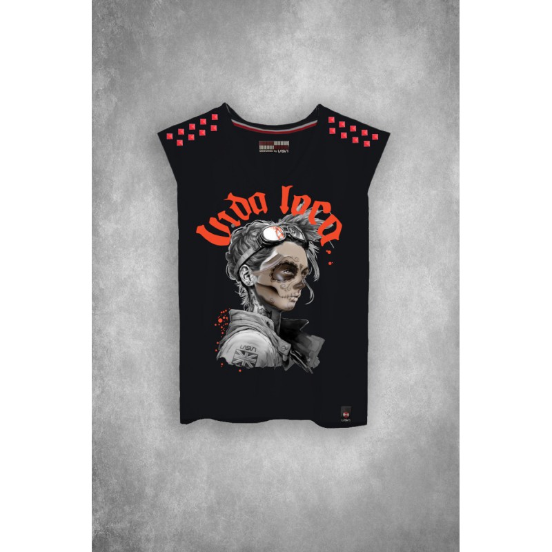 camiseta-lasal-modelo-vl-negra-desgastada