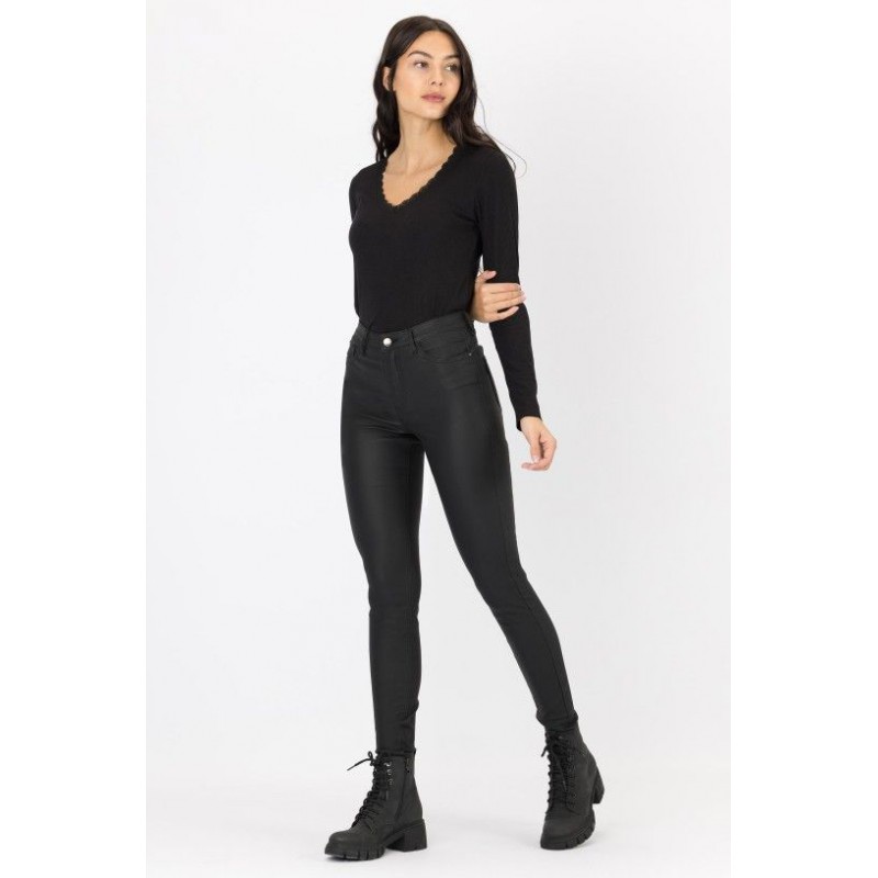 jeans-tiffosi-ajustados-de-tiro-alto-efecto-encerado-mod-lauren238