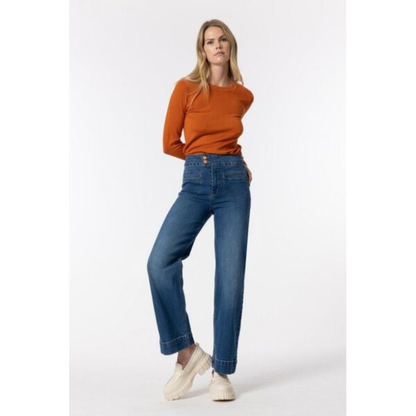Jeans tiffosi comfort straight cintura alta mod. olivia_2