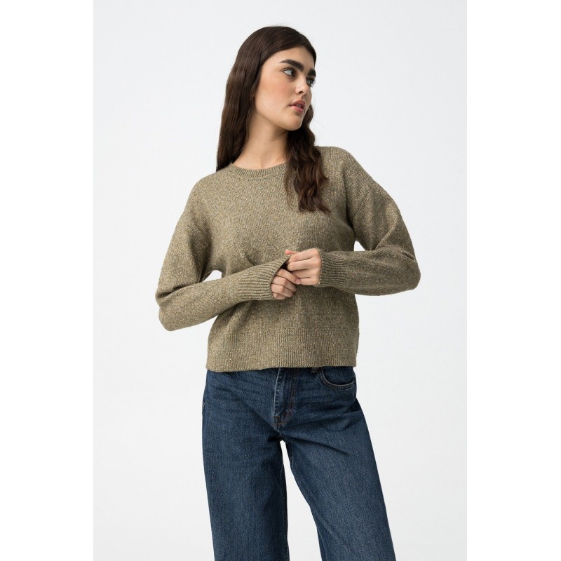 jersey-tiffosi-verde-de-punto-con-lana-e-hilo-metalico-insertado-y-cuello-redondo-modtherionc