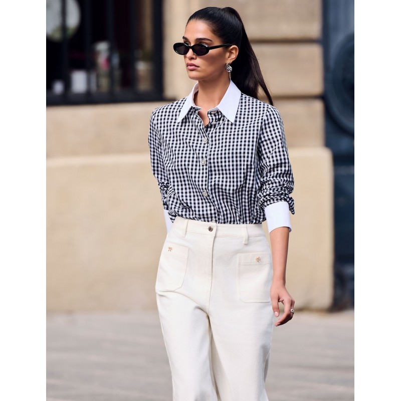 camisa-morgan-cuadro-vichy-blanco-y-negro-cuello-contraste-con-botones-joya-mod-cvichy