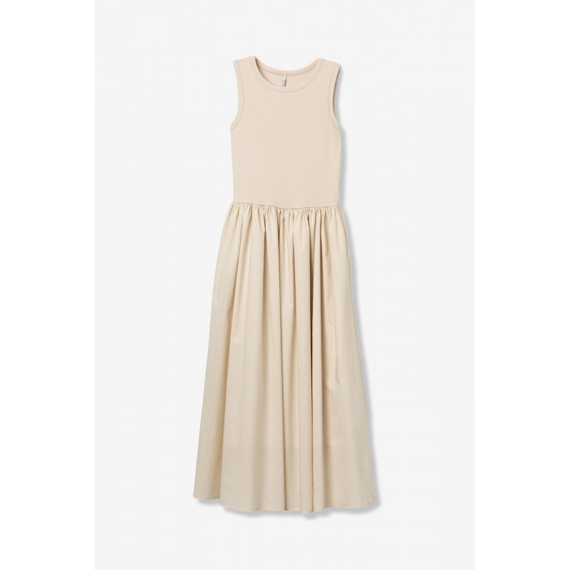 vestido-tiffosi-midi-beige-sin-mangas-cuerpo-en-algodon-y-falda-con-caida-mod-fiji